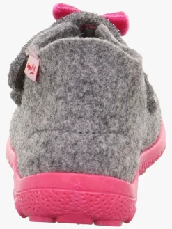 Hjemmesko|Superfit Happy Octi Indesko, Grey/Pink Grå
