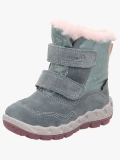 Støvler & Vinterstøvler|Superfit Icebird Vinterstøvler, Light Green/Pink Grøn