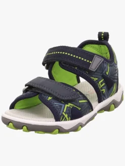 Børn Superfit Sandaler & Klipklapper-Mike 3.0 Sandaler, Blå/Lysegrøn