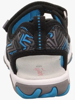 Sandaler & Klipklapper|Superfit Mike 3.0 Sandaler, Sort/Turkis Sort/Blå