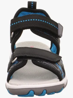 Sandaler & Klipklapper|Superfit Mike 3.0 Sandaler, Sort/Turkis Sort/Blå