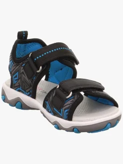 Sandaler & Klipklapper|Superfit Mike 3.0 Sandaler, Sort/Turkis Sort/Blå