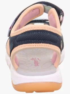 Sandaler & Klipklapper|Superfit Pebbles Sandaler, Blå/Orange