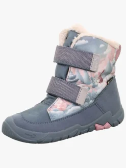 Støvler & Vinterstøvler|Superfit Trace Vinterstøvler, Blue/Pink Blå