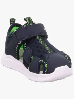 Børn Superfit Sandaler & Klipklapper-Wave Sandaler, Blå/Lysegrøn