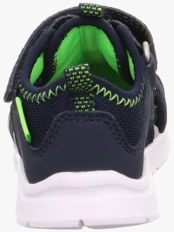 Børn Superfit Sandaler & Klipklapper-Wave Sandaler, Blå/Lysegrøn