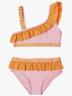 Uv & Strand|Svea Frilly Bikini, Pink