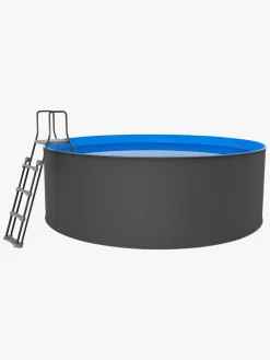 SwimFun Vandleg-Swim & Fun Santorini XL Pool 460x120 cm, Grå