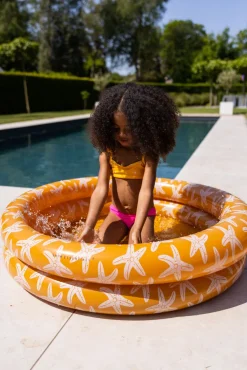 Vandleg|SwimEssentials Swim Essentials Badebassin 100 cm, Sea Stars Orange