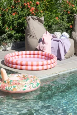 SwimEssentials Vandleg-Swim Essentials Badebassin 100 cm, Flow Red/Pink