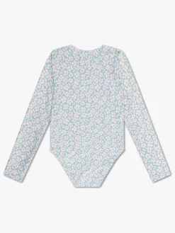 Uv & Strand|SwimEssentials Swim Essentials Badedragt, Florish Green Flerfarvet