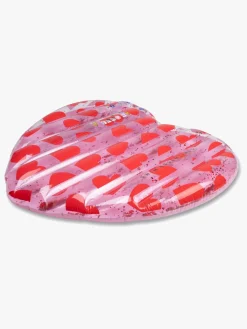 SwimEssentials Vandleg-Swim Essentials Bademadras 150x100 cm, Red Hearts
