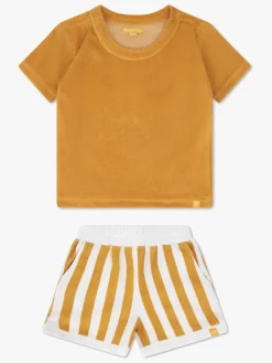 Tøj- & Gavesæt|SwimEssentials Swim Essentials 2-delt Sæt, Flow Yellow