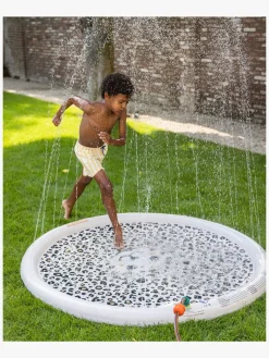 SwimEssentials Vandlegetøj-Swim Essentials Sprinkler Legetæppe, Safari Chique Beige