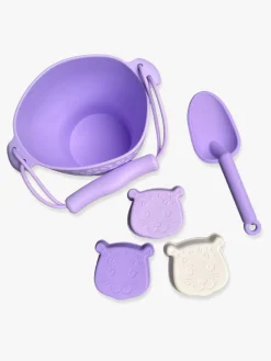 Udelegetøj|SwimEssentials Swim Essentials Strandsæt 4 Dele, Purple Leopard