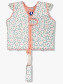 Børn SwimEssentials Uv & Strand-Swim Essentials Svømmevest, Florish Green