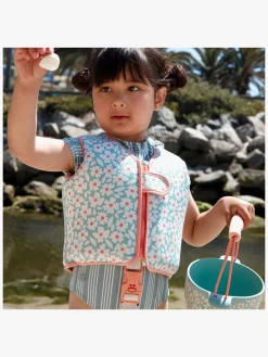 Børn SwimEssentials Uv & Strand-Swim Essentials Svømmevest, Florish Green