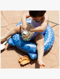 Vandleg|SwimEssentials Badering, Blue Leopard Animal Blå