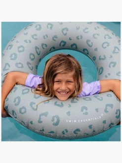 Vandleg|SwimEssentials Badering, Green Leopard Grøn