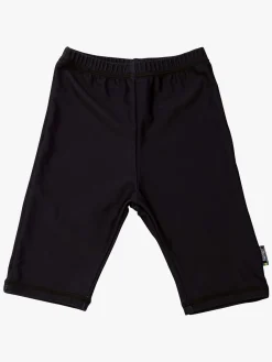 Børn Swimpy Uv & Strand-Badeshorts, Black