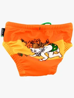 Børn Swimpy Uv & Strand-Pippi Badeble, Orange