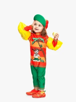 Børn Swimpy Uv & Strand-Pippi UV-Badeshorts, Green