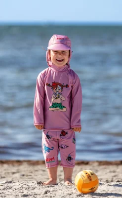 Uv & Strand|Swimpy Pippi UV-Sæt 3 Dele, Pink