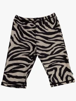 Uv & Strand|Swimpy Tiger Badeshorts, Beige/Sort