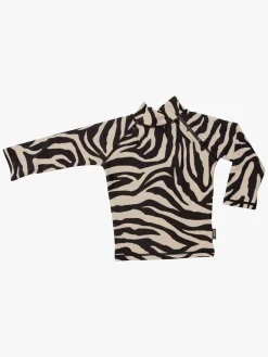 Uv & Strand|Swimpy Tiger UV-Trøje, Beige/Black Beige/Sort