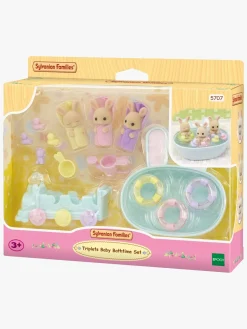 Dukker & Bamser|SylvanianFamilies Sylvanian Families Dukkehustilbehør Triplets Baby Bathtime Set