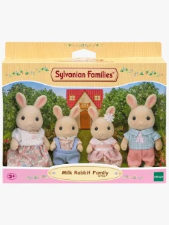 Dukker & Bamser|SylvanianFamilies Sylvanian Families Figursæt Familien Mælkekanin Flerfarvet