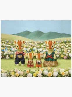 Dukker & Bamser|SylvanianFamilies Sylvanian Families Figursæt Familien Giraf Flerfarvet