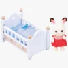 Dukker & Bamser|SylvanianFamilies Sylvanian Families Figursæt Chokoladekaninbaby med Seng