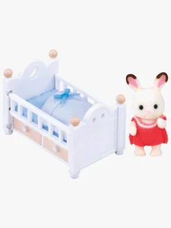 Dukker & Bamser|SylvanianFamilies Sylvanian Families Figursæt Chokoladekaninbaby med Seng