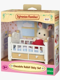 Dukker & Bamser|SylvanianFamilies Sylvanian Families Figursæt Chokoladekaninbaby med Seng