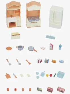 SylvanianFamilies Dukker & Bamser-Sylvanian Families Legesæt Køkken