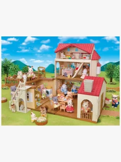 Dukker & Bamser|SylvanianFamilies Sylvanian Families Red Roof Country Home Dukkehus Hemmeligt Legeværelse På Loftet