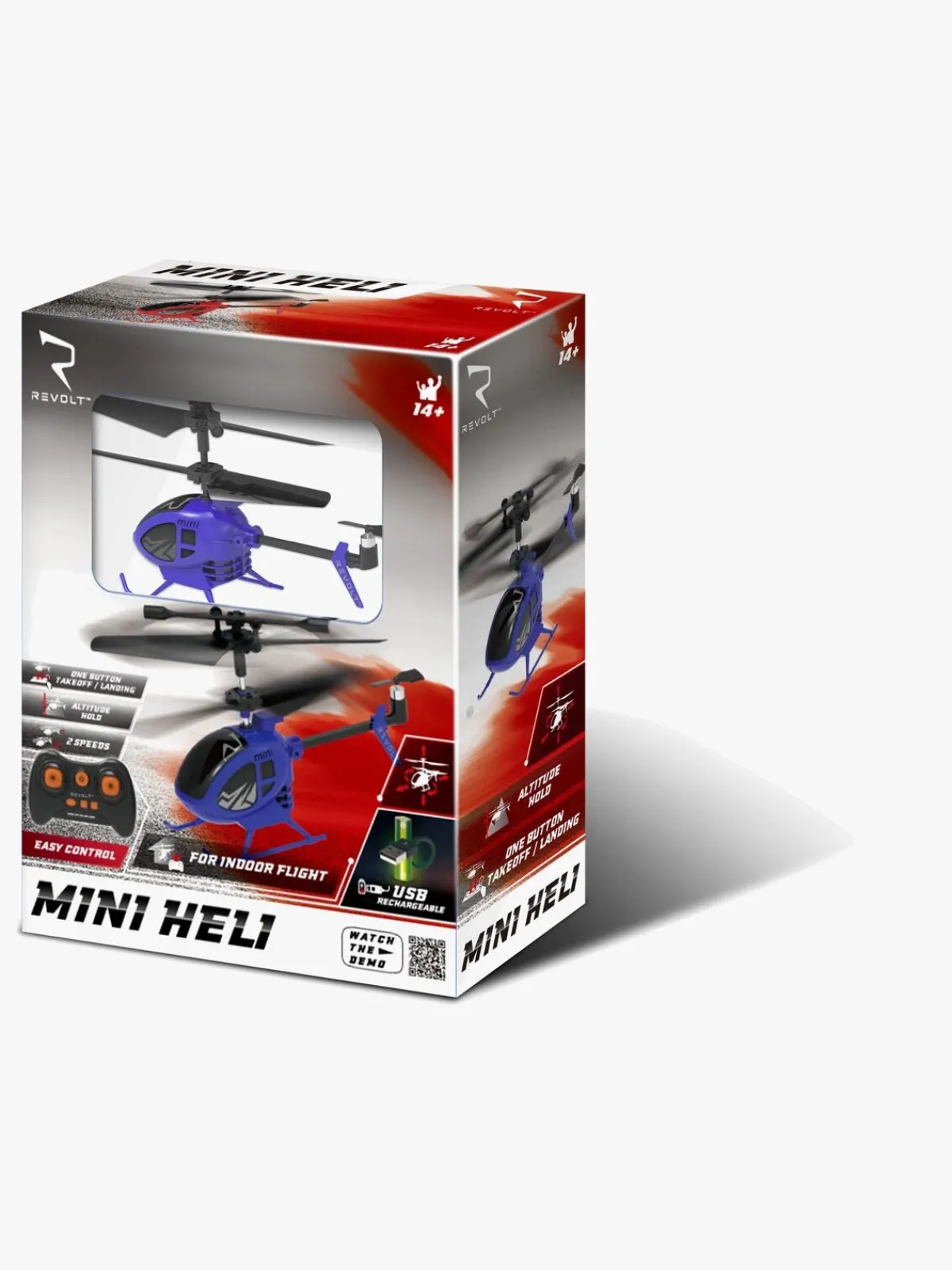 Syma Fjernstyret-S100 Mini Fjernstyret Helikopter, Blå