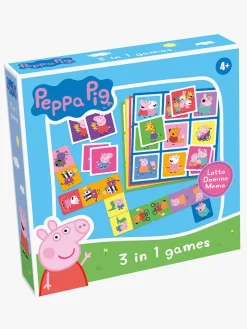 Spil & Puslespil|Tactic Gurli Gris Spil 3-i-1