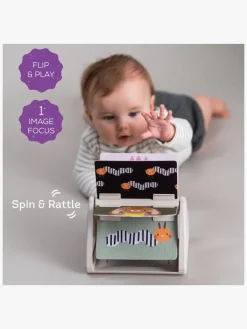 TAFToys Babylegetøj-TAF Toys  Tummy Time Spinning Aktivitetslegetøj Bog