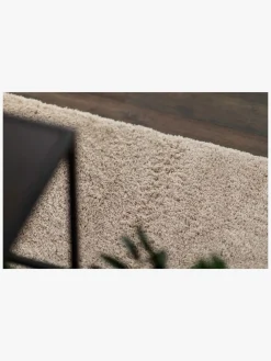 Gulvtæpper|Teddy Gulvtæppe 133x190, Creme Hvid