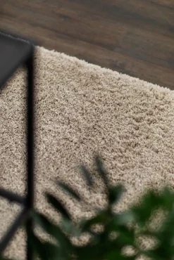 Gulvtæpper|Teddy Gulvtæppe 133x190, Creme Hvid