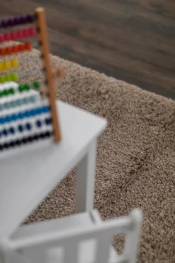 Gulvtæpper|Teddy Gulvtæppe 133x190, Linne Grå