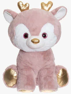 Dukker & Bamser|Teddykompaniet Bamse 65 cm Dådyr, Pink Lyserød