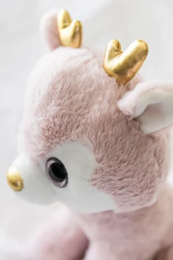 Teddykompaniet Dukker & Bamser-Bamse 30 cm Dådyr Ronja, Pink