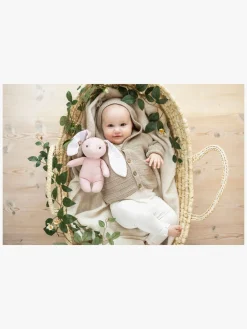 Teddykompaniet Dukker & Bamser-Bamse Kanin Elina 20 cm, Misty rose