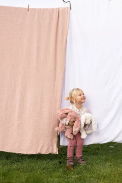 Teddykompaniet Dukker & Bamser-Bamse Kanin Linnea 30 cm, Misty rose