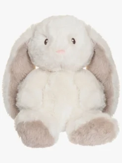 Dukker & Bamser|Teddykompaniet Bamse Mocca Kanin 25 cm, Creme Hvid