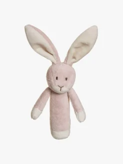 Babylegetøj|Teddykompaniet Diinglisar Rangle Kanin, Støvet lyserød Lyserød
