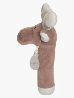 Babylegetøj|Teddykompaniet Diinglisar  Elg Rangle, Brown